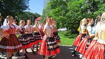 Mezinárodní folklorní festival ve Frýdku-Místku.