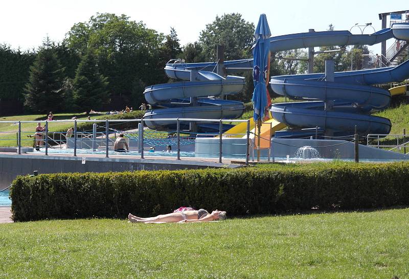 Aquapark Olešná u Frýdku-Místku, 23. 6. 2022.