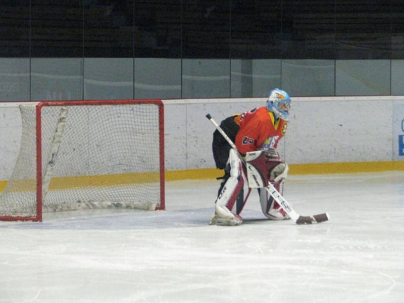 Hokejisté Frýdku-Místku porazili Břeclav v prodloužení.