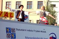 Folklórní festival Frýdek-Místek.