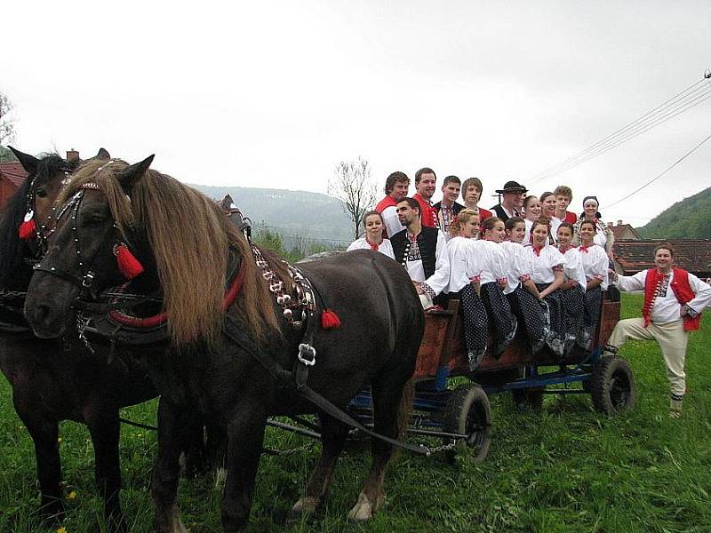 Májovou veselici hostila v sobotu Řeka.