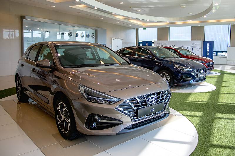Automobilka Hyundai v Nošovicích představila kompletní řadu nového modelu Hyundai i30, 23. června 2020 v Nošovicích.