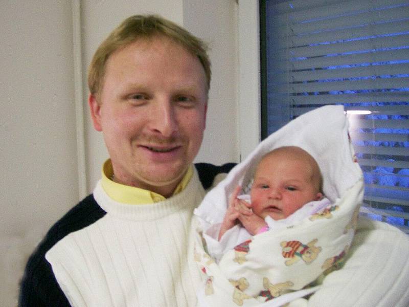 Timea Kabátová, Kunčice pod Ondřejníkem, nar. 11. 12., 48 cm, 3,15 kg, nemocnice Frýdek-Místek.