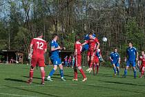 Zápas 16. kola I.B třídy, skupiny C, Nýdek - Oldřichovice 1:3.