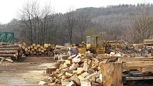 Cena dřeva jde nahoru, protože je obrovská poptávka po palivovém dříví