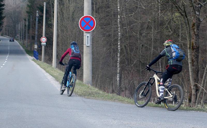 Víkend okolo silnice třetí třídy 4774 vedoucí z Nošovic k Bebkovi na Morávku.