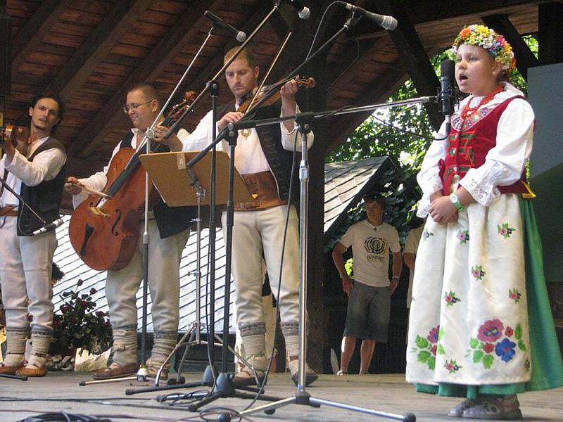 Snímek zachycuje jedno z vystoupení na loňském ročníku mezinárodního festivalu v Jablunkově.