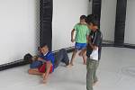 Druhý programový bod, který spolupořádal GB Draculino v pondělí 4. července v tělocvičně v Jiráskově ulici ve Frýdku, přilákal několik desítek dětí na brazilské Jiu-Jitsu.