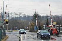 Železniční přejezd ve Vendryni už hlídají kamery, březen 2023