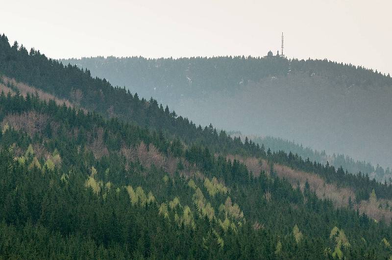 Jaro v Beskydech. Kunčice pod Ondřejníkem. Ilustrační foto.