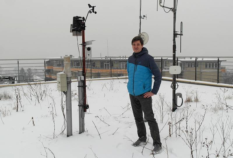 Vědec pocházející z Valašska a žijící v Ostravě, kde vyučuje i meteorologii a klimatologii Václav Škarpich.