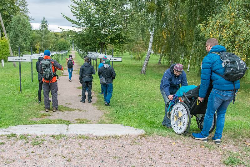 Honza Dušek trpící roztroušenou sklerózou vyrazil vloni z Prašivé v Beskydech na Ukrajinu a hlavně do Černobylu, teď bude 1. října na besedě na expedici vzpomínat.