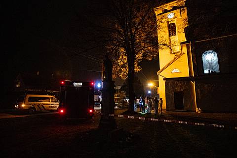 Vyšetřování násilného trestného činu v Bašce na Frýdecko-Místecku, 1. prosince 2022, Baška.