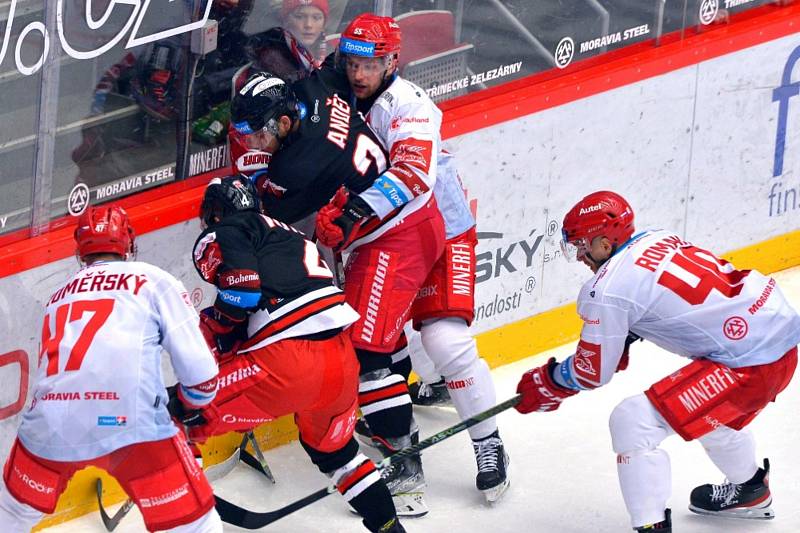 HC Oceláři Třinec - HC Olomouc (dohrávka 12. kola extraligy, 22. 11. 2022)