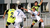 Hanáci v zápase 7. kola MSFL zvítězili na stadionu ve Stovkách 2:1 a připsali si tam už pátou výhru v řadě. 