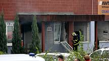 Výbuch poškodil objekt celnice v paskovském překladišti. 