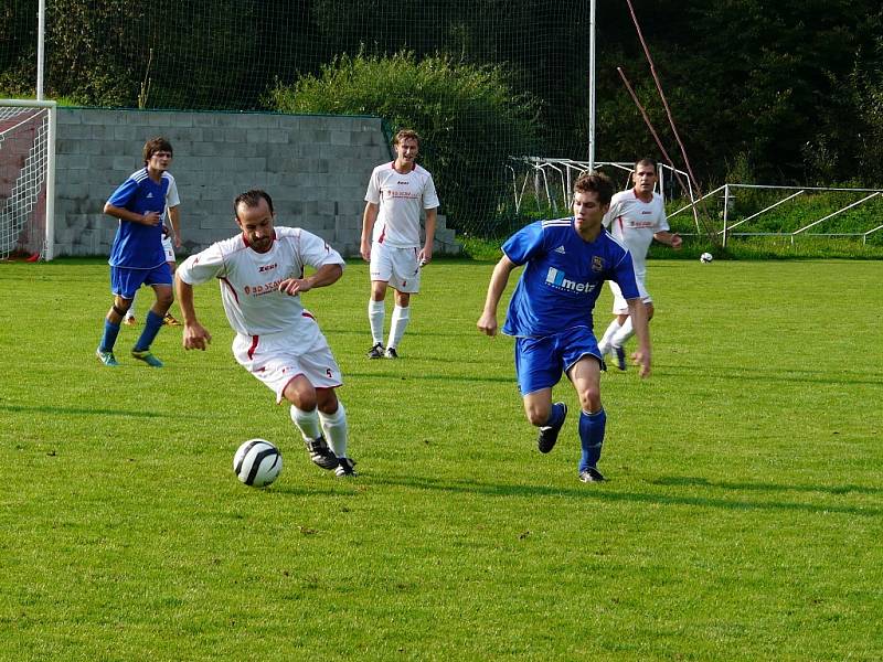 Derby mezi Sedlišti a Dobraticemi skončilo smírně 1:1.