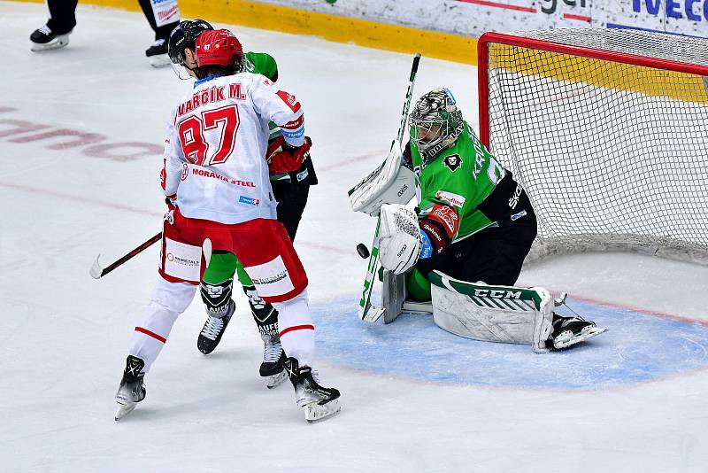 Tipsport extraliga, 3. zápas semifinále: BK Mladá Boleslav - HC Oceláři Třinec (7. 4. 2022)