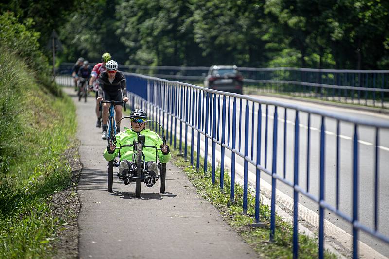 Otevření nové cyklostezky, 23. června 2020 v Třinci.