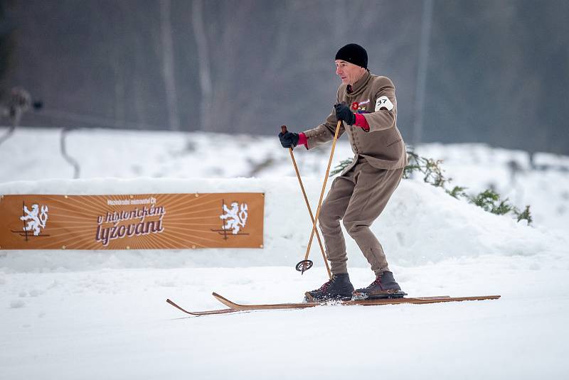 9. ročník mezinárodního mistrovství ČR v historickém lyžování, 11. ledna 2020 ve ski areálu v Mostech u Jablunkova.