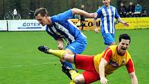 Fotbalisté Frýdlantu poprvé v jarních odvetách bodovali, když v domácím prostředí remizovali se silnými Vítkovicemi 2:2. 