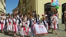 Mezinárodní folklorní festival ve Frýdku-Místku. 