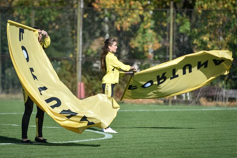 Fotbalový zápas I.A třídy mezi Lučinou a Albrechticemi se objevil v přímém televizním přenosu.