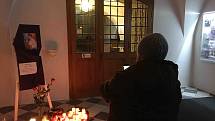 Bohoslužba na památku zavražděného varhaníka a na ochranu proti zlu ve Frýdlantě nad Ostravicí,  7. prosince 2022.