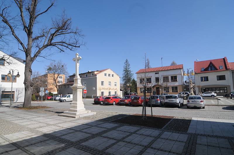 Centrum Frýdlantu nad Ostravicí.