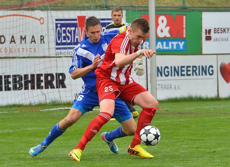 Druholigové derby mezi Třincem a Frýdkem-Místkem. 