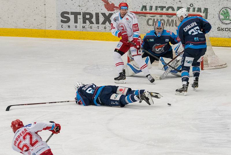 Hokejová extraliga - 50 kolo: Chomutov - Třinec