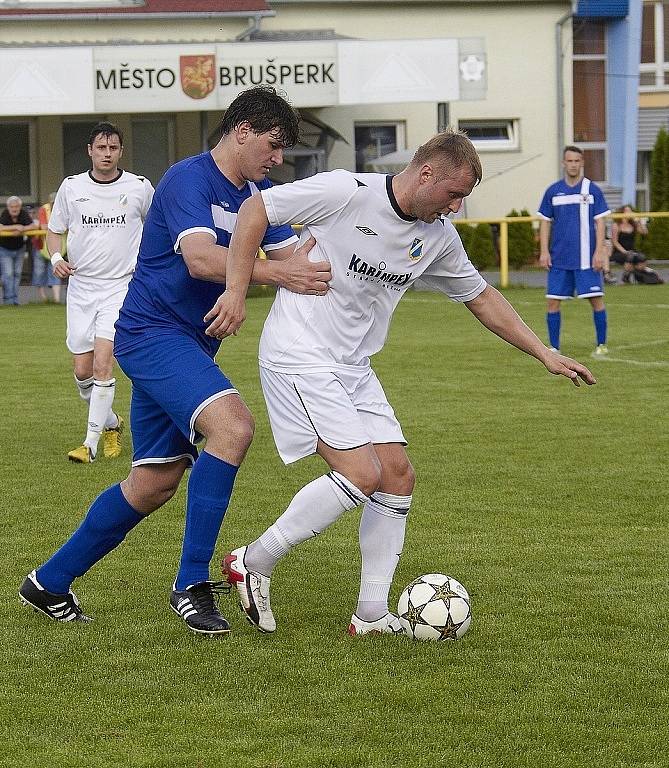 Fotbalisté Brušperku prohráli na domácím hřišti s Dětmarovicemi 2:0.