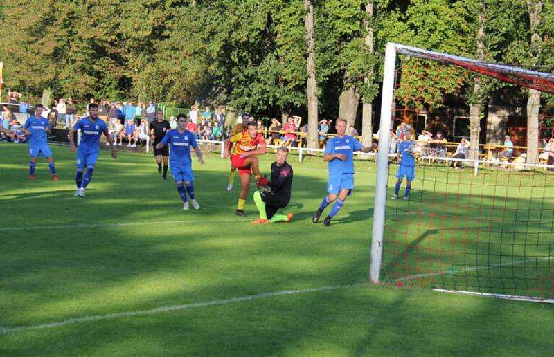 Zápas 5. kola MSFL Frýdlant nad Ostravicí - Kvítkovice 3:3.