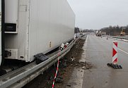 Nehoda kamionu na D48 u Frýdku-Místku.