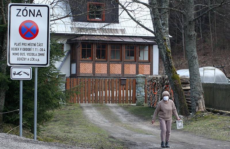 Víkend okolo silnice třetí třídy 4774 vedoucí z Nošovic k Bebkovi na Morávku.