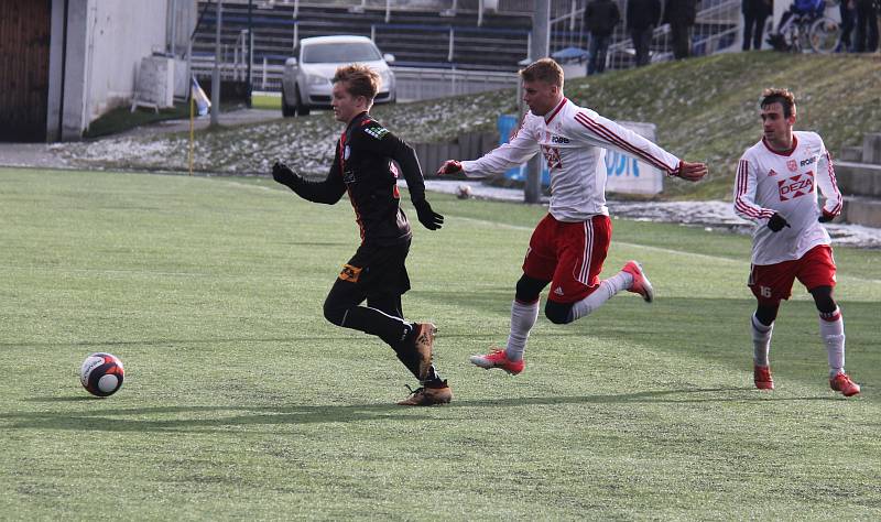 Fotbalisté druholigového Frýdku-Místku porazili v Tipsport lize Valašské Meziříčí 5:1.