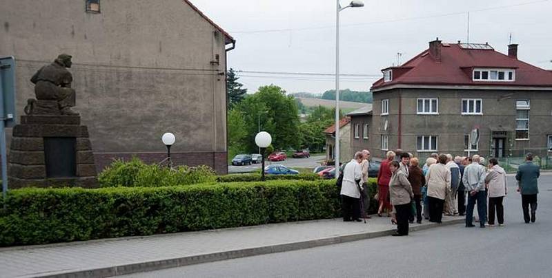 V Brušperku uctili památku padlých a umučených občanů města za II. světové války.