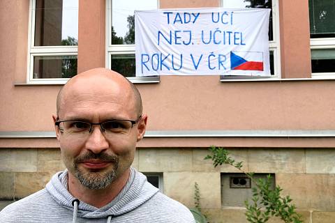 Roman Göttlicher vítěz celostátní ankety Global Teacher Prize Czech Republic, 7. 6. 2023.