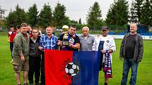 Finále poháru moravskoslezského krajského fotbalového svazu: TJ Unie Hlubina - TJ Vendryně, 8. června 2022 v Řepištích.