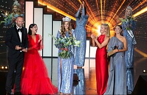 Dvaadvacetiletá Krystyna Pyszková se stala novou Miss World. Na snímku jako Miss Czech Republic 2022.