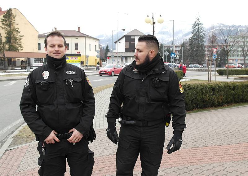 Městská policie, Frýdlant nad Ostravicí, březen 2022.