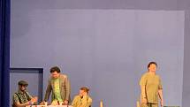Tři veteráni, to bylo premiérové představení nového amatérského divadla z Frýdku-Místku.