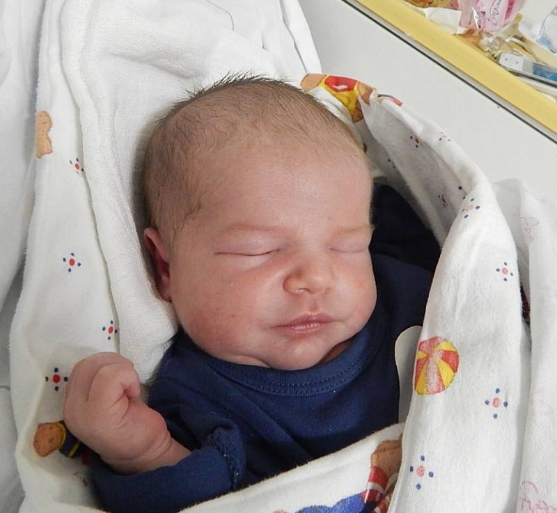 Tomáš Husár, Příbor, nar. 25. 1., 50 cm, 3,71 kg. Nemocnice Frýdek-Místek. 