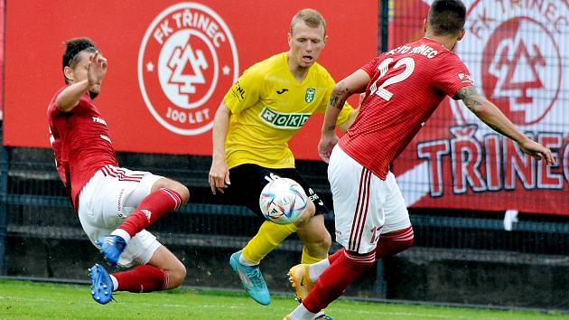 FK Třinec – MFK Karviná 0:3, 30. července 2022.