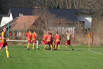 Fotbalisté Frýdlantu nad Ostravicí se dočkali prvního jarního vítězství. Rosice porazili ve 23. kole 2:0.