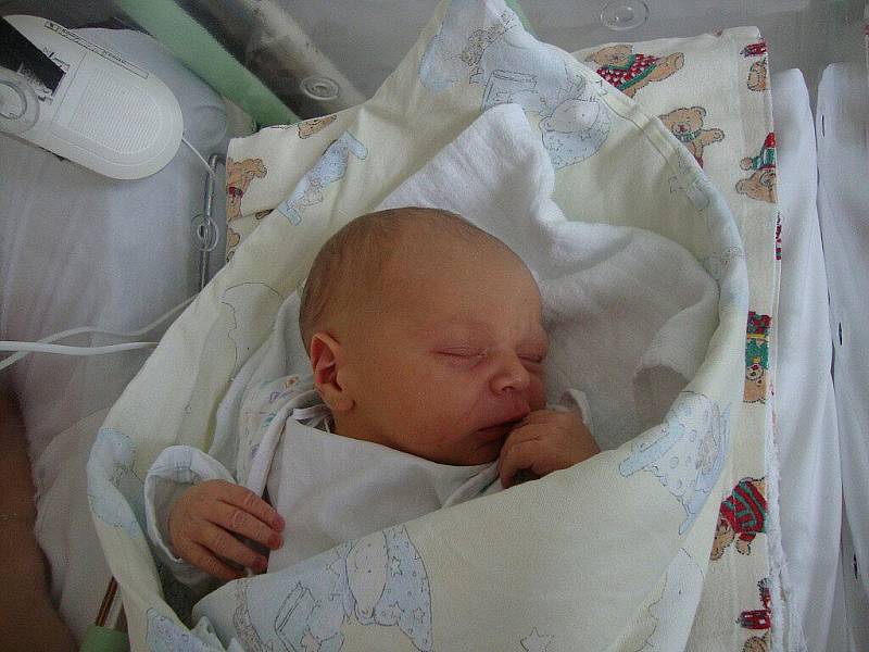 Jakub Čechák, Frýdek-Místek, nar. 26. 7., 51 cm, 3,75 kg, nemocnice Frýdek-Místek.