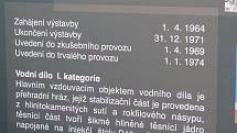 Přehrada Šance na Ostravici slaví 40. let, zároveň ve čtvrtek 25. září symbolicky začaly práce na rekonstrukci hráze.