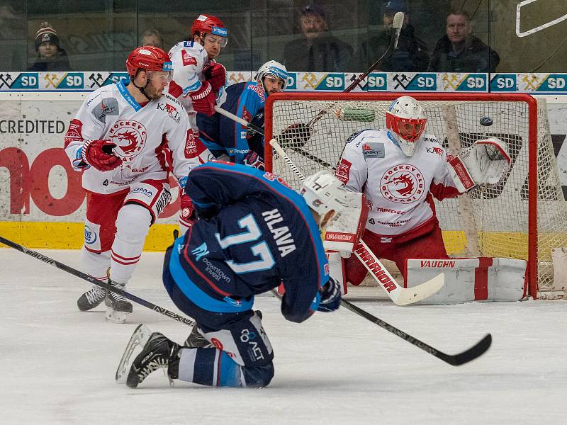 Hokejová extraliga - 50 kolo: Chomutov - Třinec