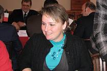 Jana Chlebková, knihovnice a starostka SDH Vendryně.