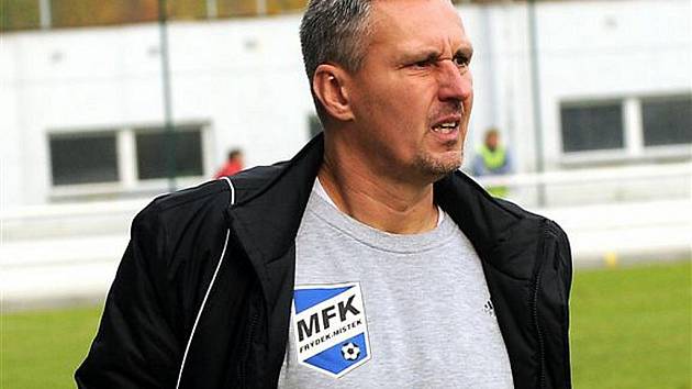 Trenér fotbalistů Frýdku-Místku Milan Duhan.